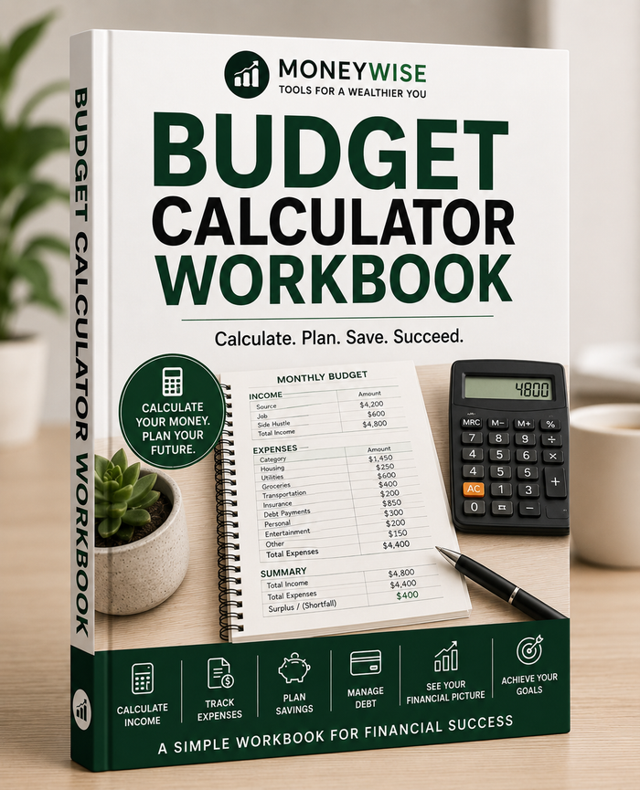 Budget calculator woorkbook